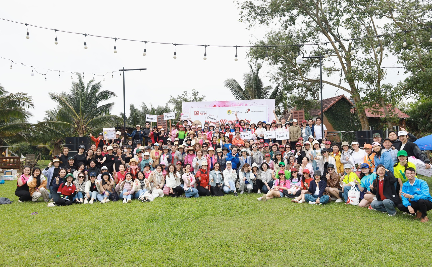 Passionate and United LHSS Women in the 8/3 Teambuilding Event