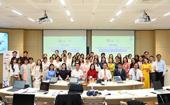 Hội nghị Sinh viên NCKH LHSS 2026: Nơi tri thức trẻ hội nhập và thắp sáng tư duy ứng dụng