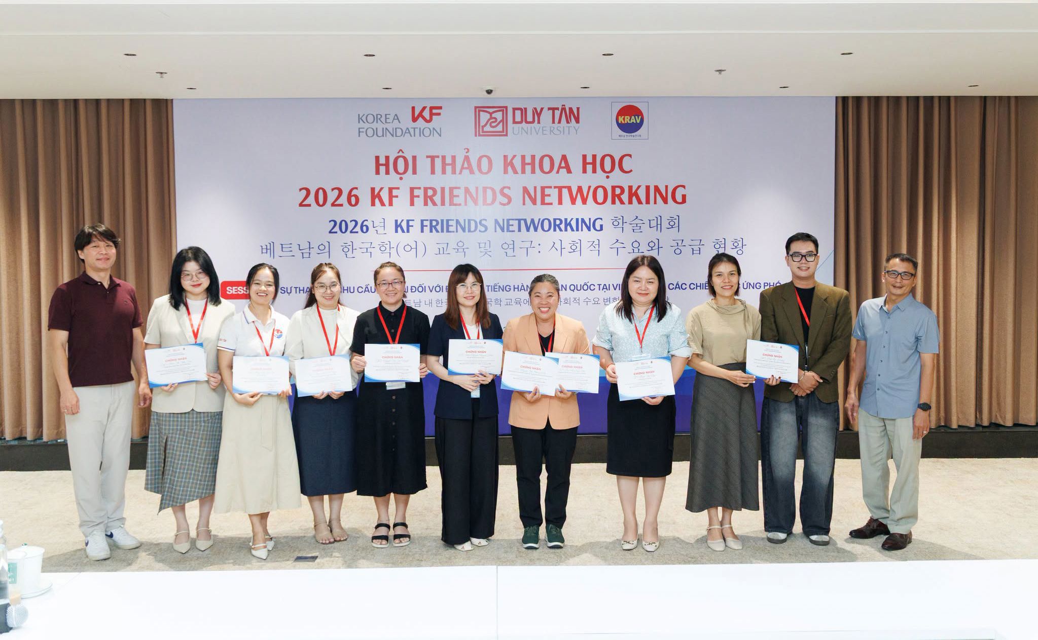 "KF Friends Networking 2026" Conference: Affirming the International Education Connectivity Role of the Korean Language Faculty
