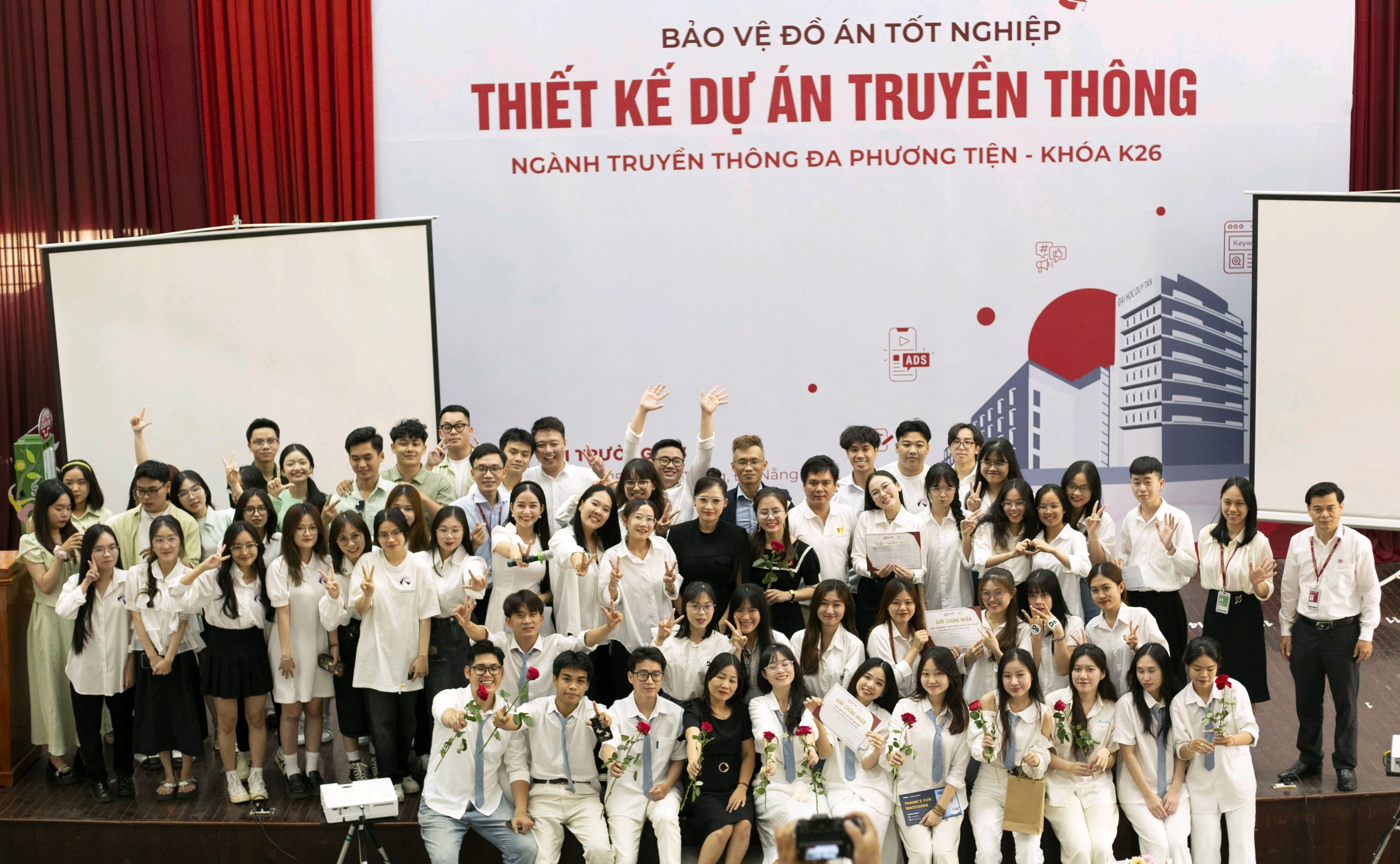 Hấp dẫn với buổi Bảo vệ Đồ án Tốt nghiệp K26 ngành Truyền thông Đa phương tiện