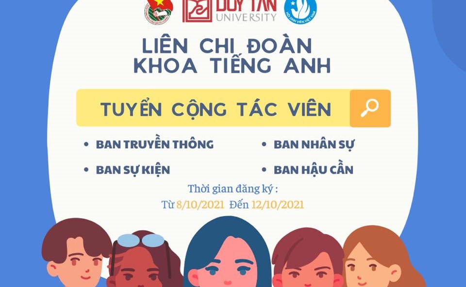 TUYỂN CTV LCĐ KHOA TIẾNG ANH