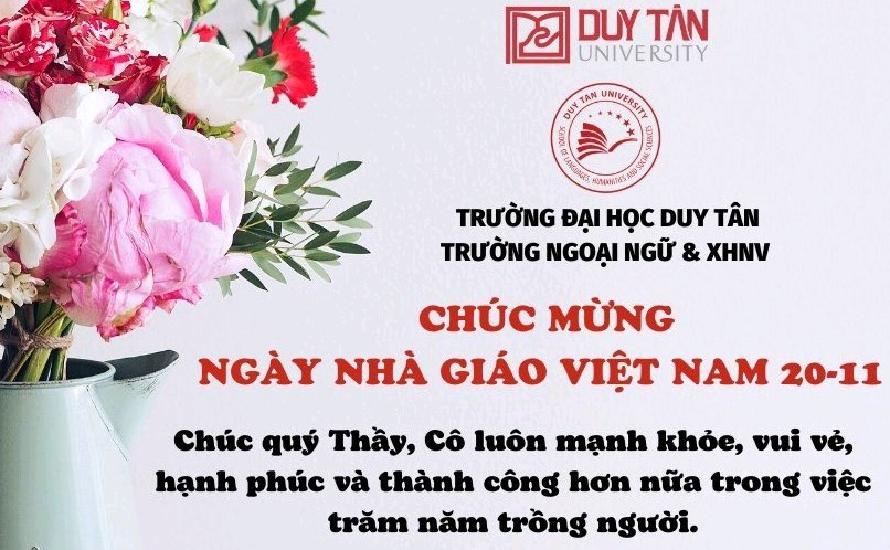 Chúc mừng ngày Nhà giáo Việt Nam 20/11