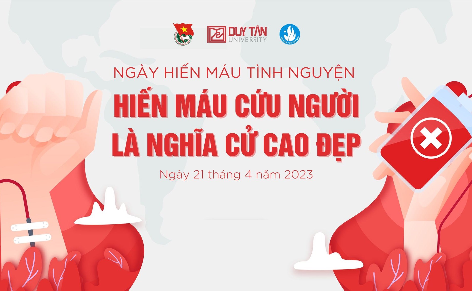 | ĐĂNG KÝ THAM GIA NGÀY HỘI HIẾN MÁU TÌNH NGUYỆN |