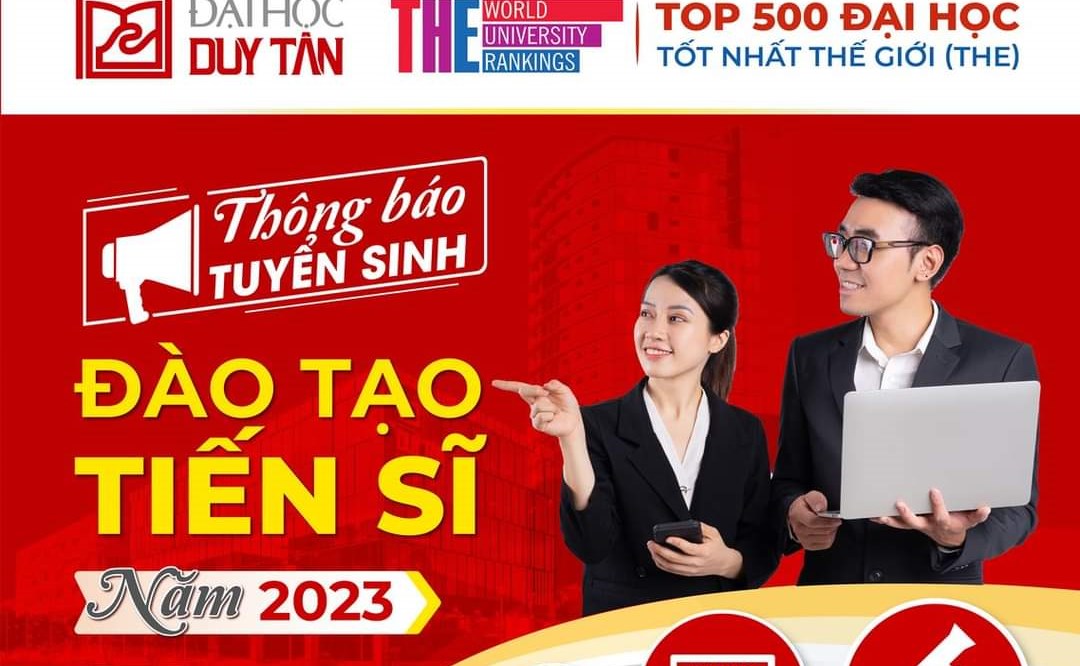 Thông báo tuyển sinh đào tạo Tiến sĩ 2023