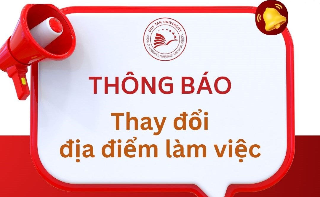 Thông báo thay đổi địa điểm làm việc