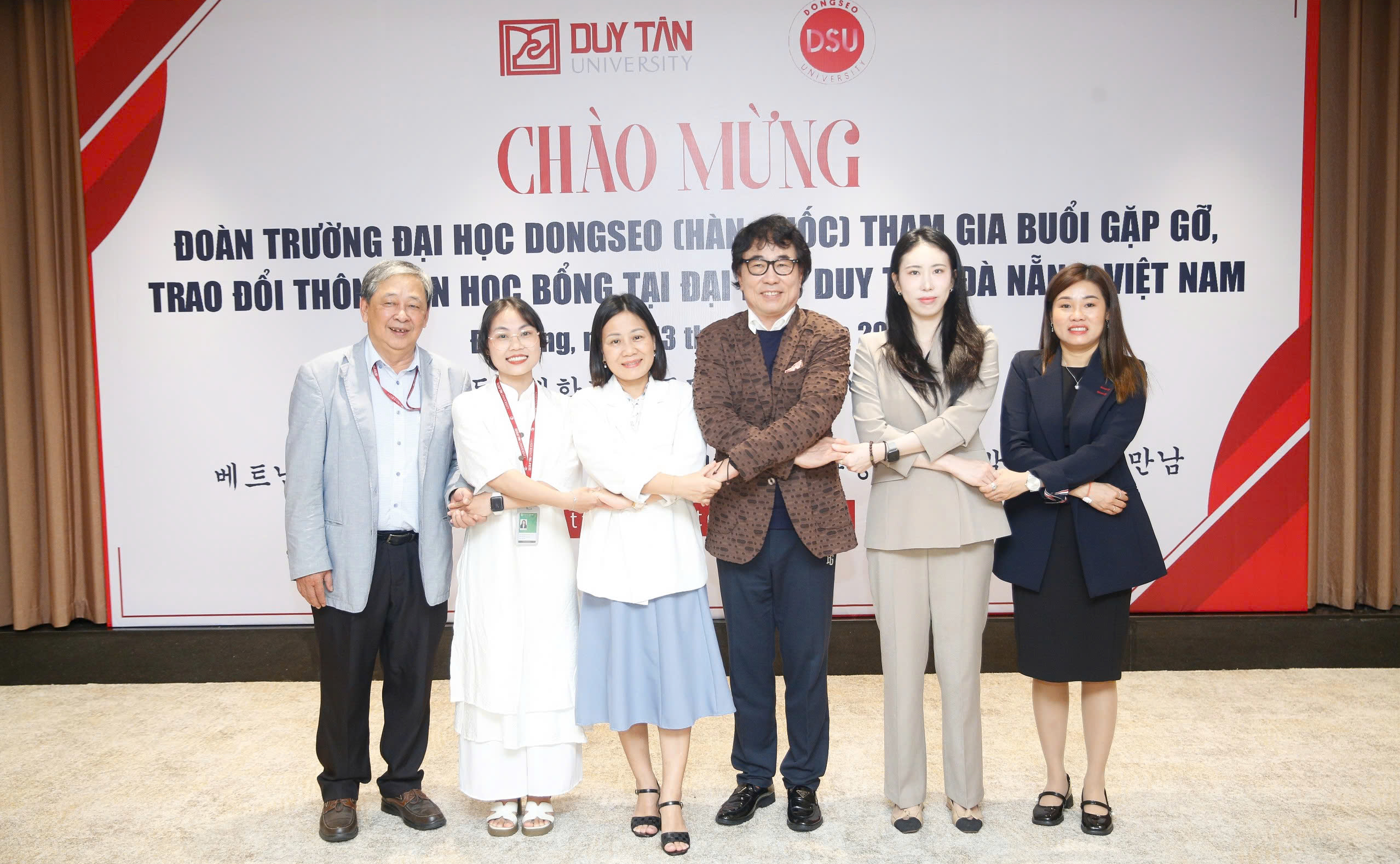 LHSS tiếp đón Trường Đại học Dongseo (Hàn Quốc)