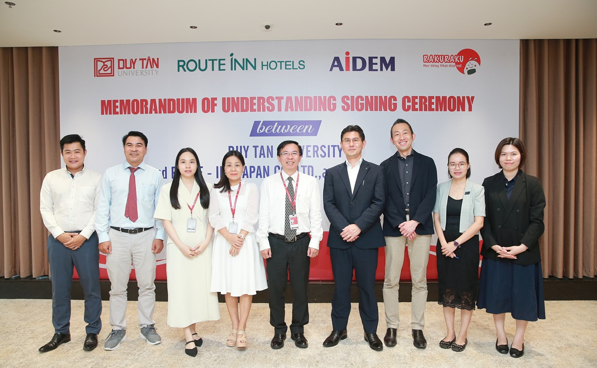 Signing Ceremony of Partnership with Route Inn Group, AIDEM Corporation, and Shinseidai Trading and Service Co., Ltd