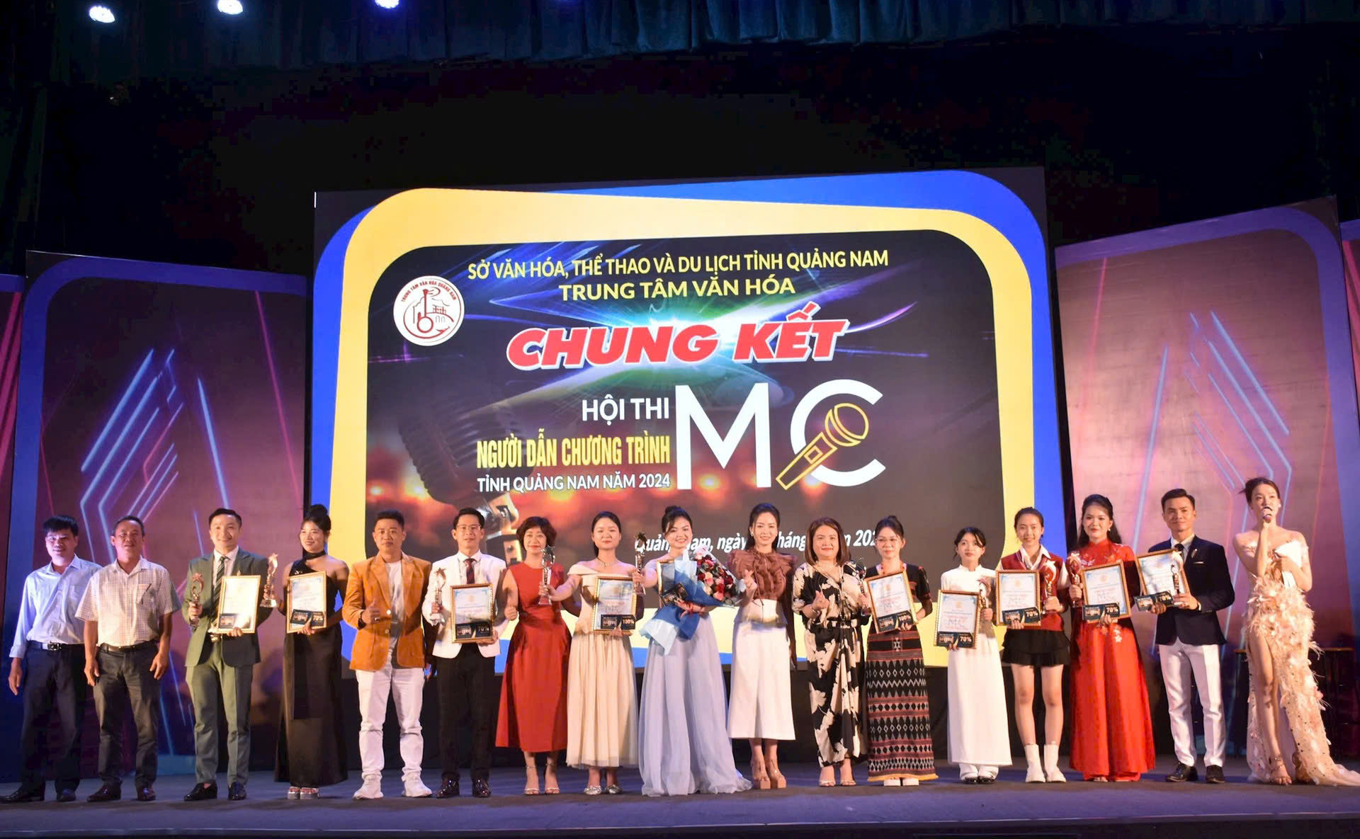 Doan Ha - Runner-up of the 2024 Quang Nam Province MC Competition.