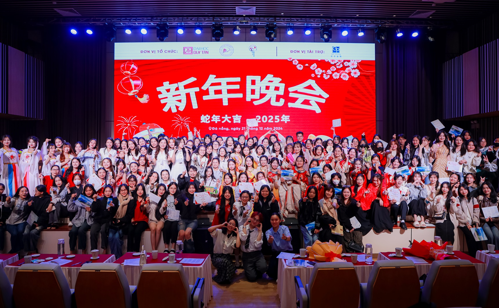 Joyfully Welcoming Spring 2025 at the New Year Gala of the Chinese Language Department