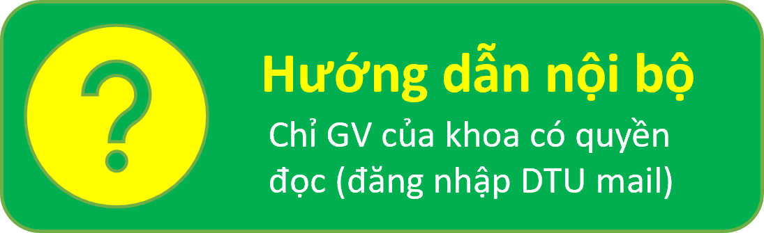 Hướng dẫn nội bộ