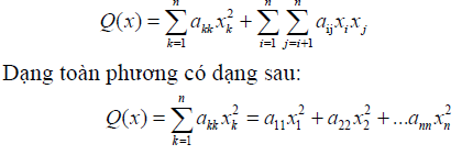 Phương pháp Lagrange đưa dạng toàn phương về dạng chính tắc