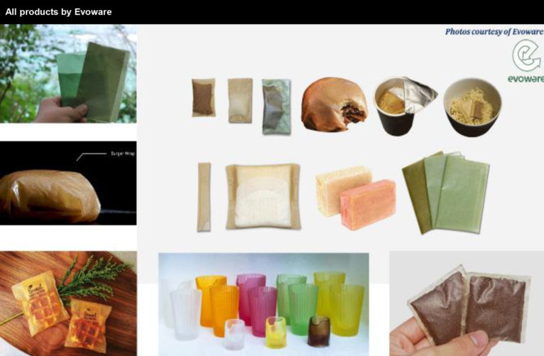 Bao bì làm từ rong biển