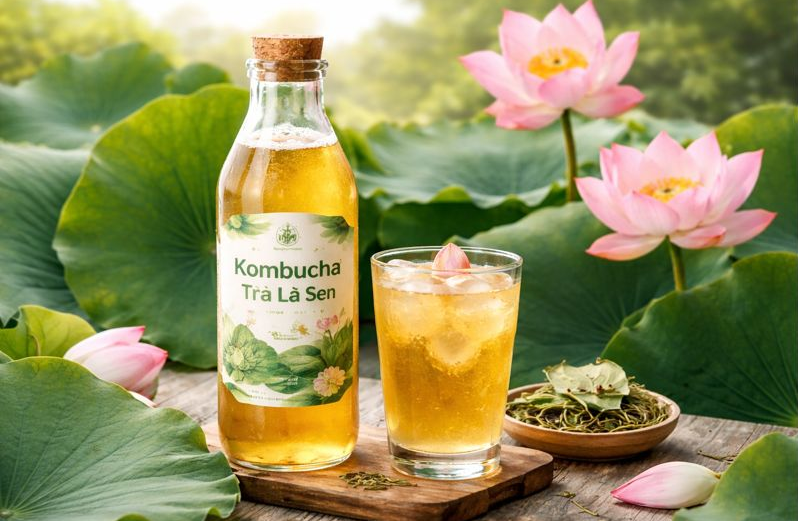 Xu hướng đồ uống probiotic và cơ hội khởi nghiệp từ Kombucha lá sen