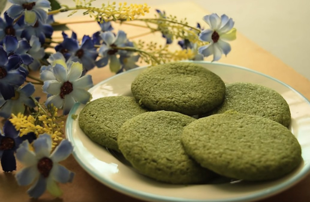 BÁNH QUY DINH DƯỠNG BỔ SUNG BỘT LÁ MÈ (PERILLA LEAF COOKIES)