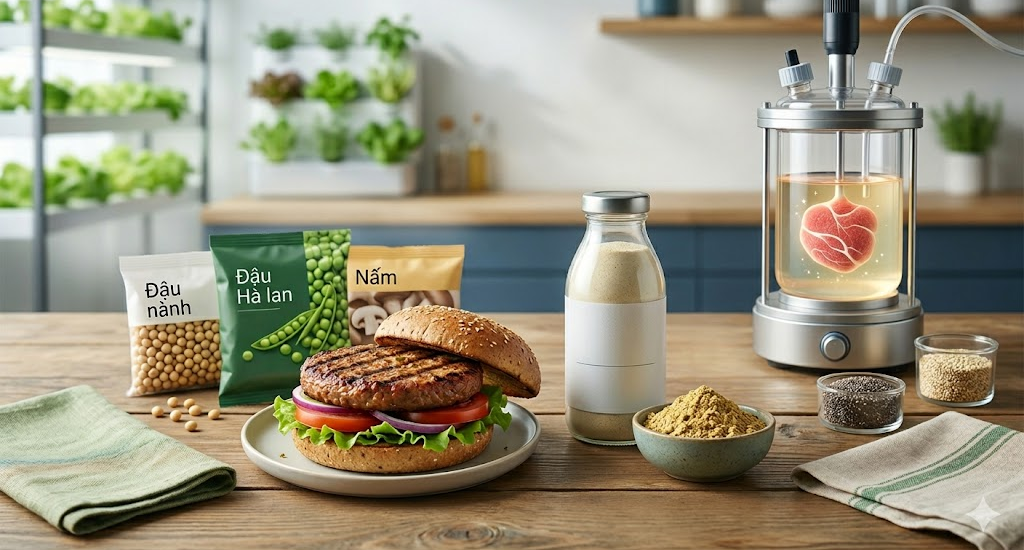 Xu Hướng Protein Thay Thế: Tương Lai Của Bữa Ăn Xanh Và Bền Vững