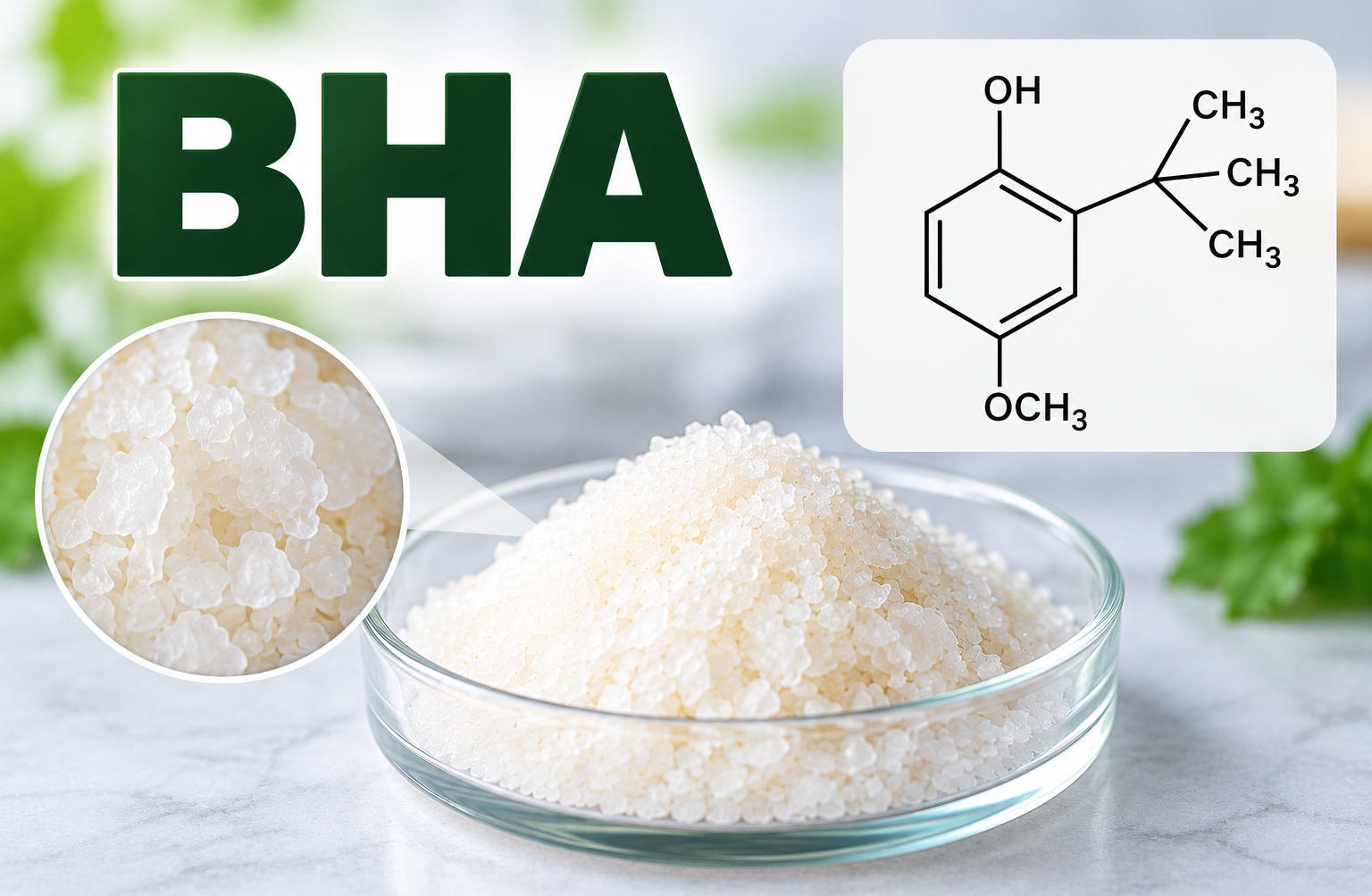 BHA (Butylated Hydroxyanisole) – Chất chống oxy hóa trong công nghệ thực phẩm