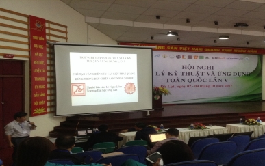 Đại diện Phòng Thanh tra tham dự Hội nghị Vật lý Kỹ thuật và Ứng dụng toàn quốc