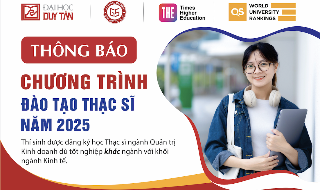 Thông báo tuyển sinh trình độ đào tạo Thạc sĩ đợt 2 năm 2025