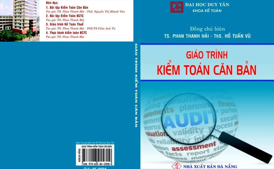 GIÁO TRÌNH KIỂM TOÁN CĂN BẢN, Nhà xuất bản Đà Nẵng, Năm 2017, ISBN 978-604-84-2008-6