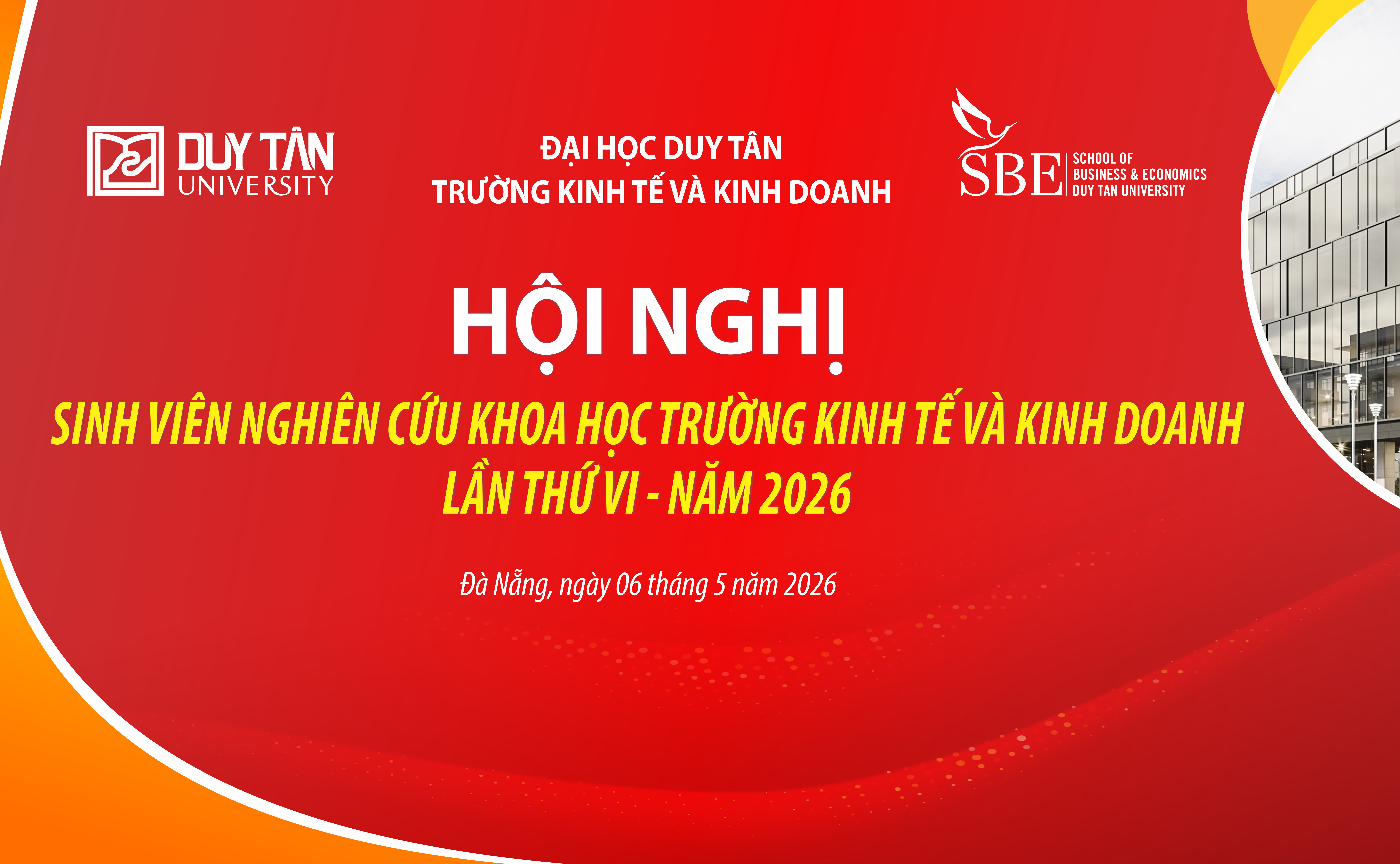 HỘI NGHỊ NGHIÊN CỨU KHOA HỌC SINH VIÊN TRƯỜNG KINH TẾ VÀ KINH DOANH, ĐẠI HỌC DUY TÂN