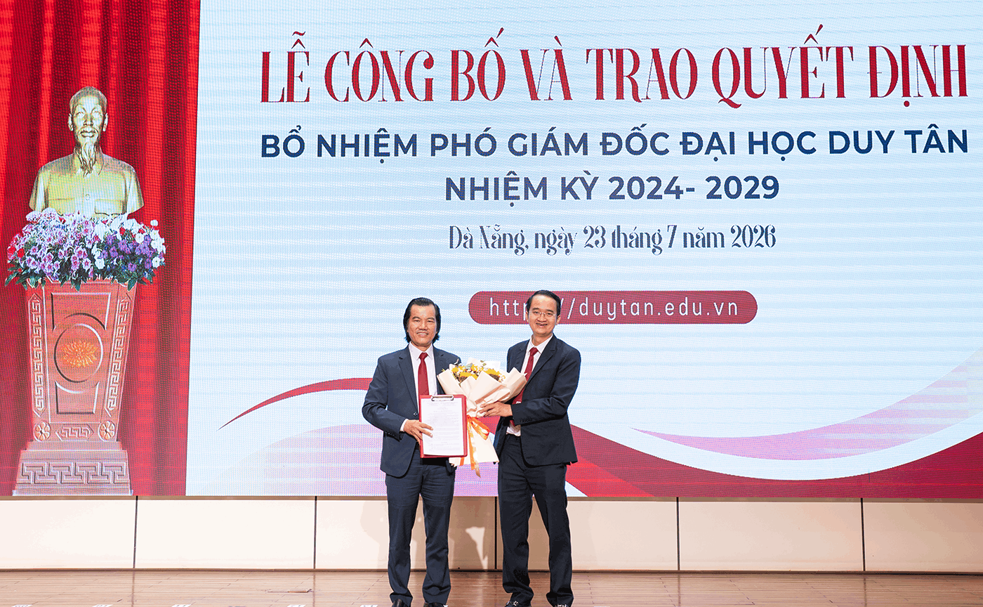 PGS.TS. Nguyễn Gia Như được bổ nhiệm chức Phó Giám đốc ĐH Duy Tân