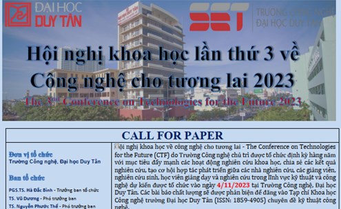 Hội nghị khoa học Trường Công Nghệ lần thứ 3