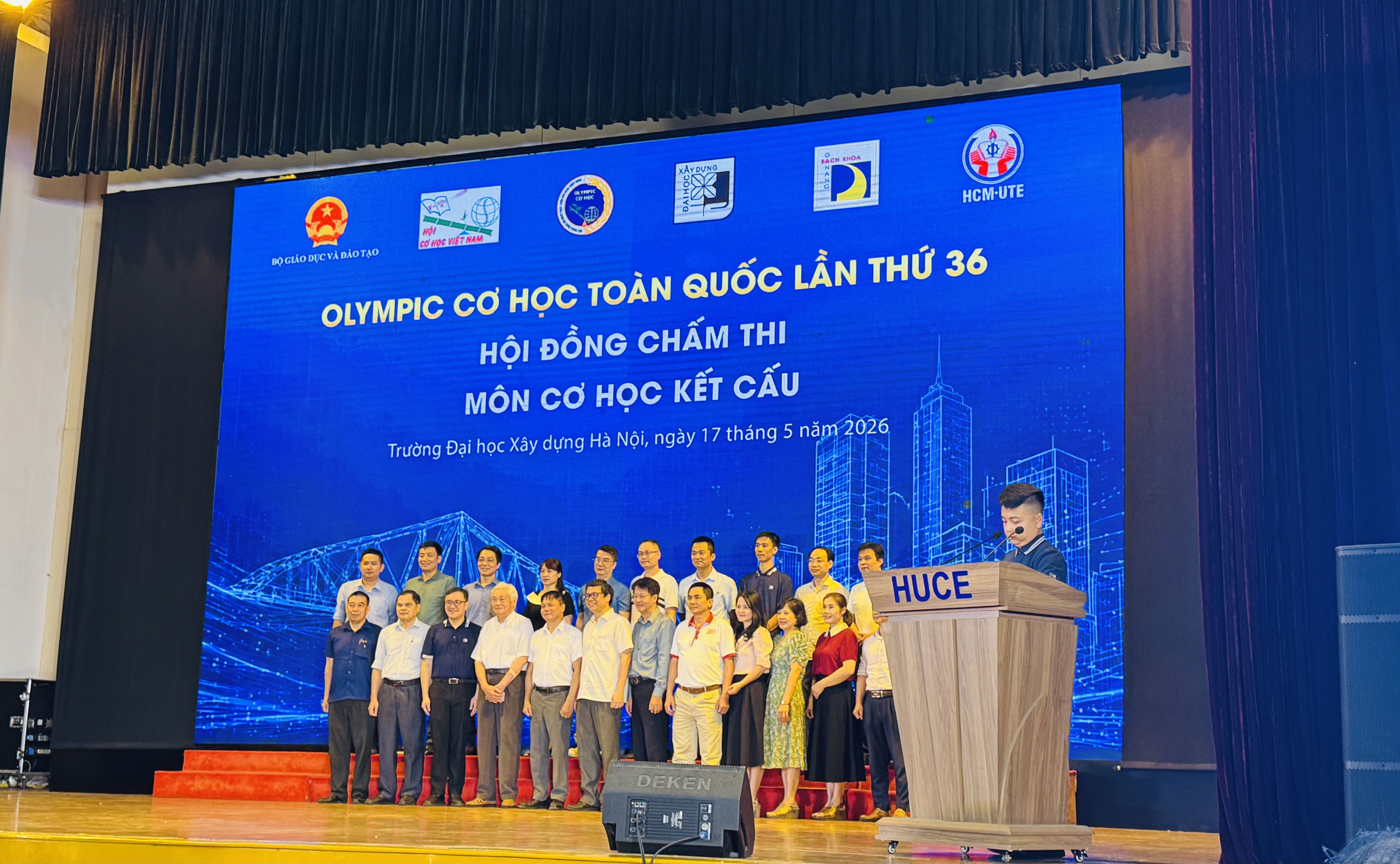 Đại học Duy Tân tham gia Hội đồng chấm thi môn Cơ học kết cấu tại Olympic Cơ học toàn quốc lần thứ 36 năm 2026