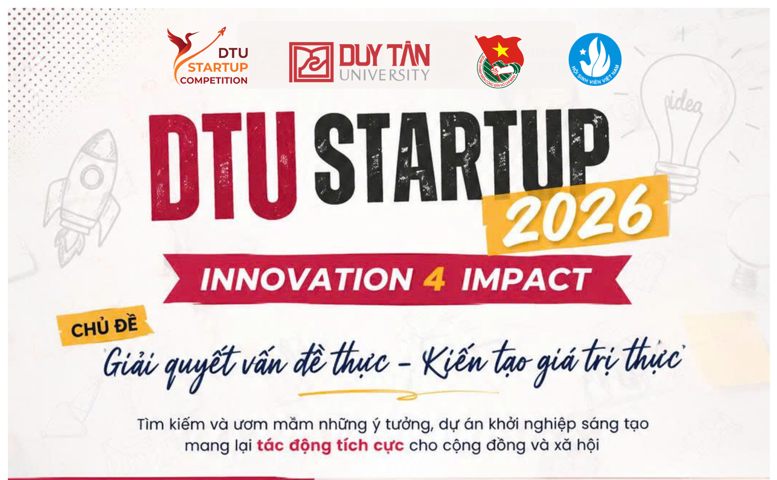 Đăng ký tham gia DTU Startup2026