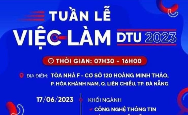 Tuần lễ Việc làm 2023 của Trường Đại Học Duy Tân