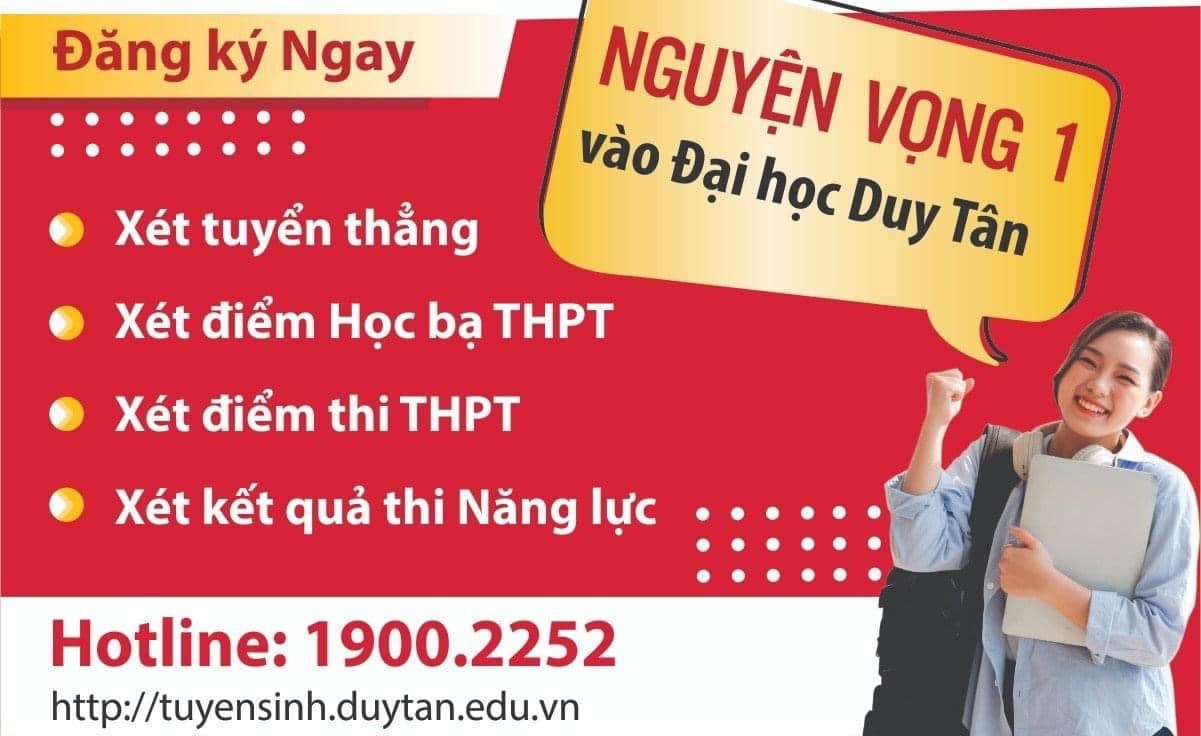 VÌ SAO NÊN CHỌN ĐẠI HỌC DUY TÂN LÀ NGUYỆN VỌNG 1