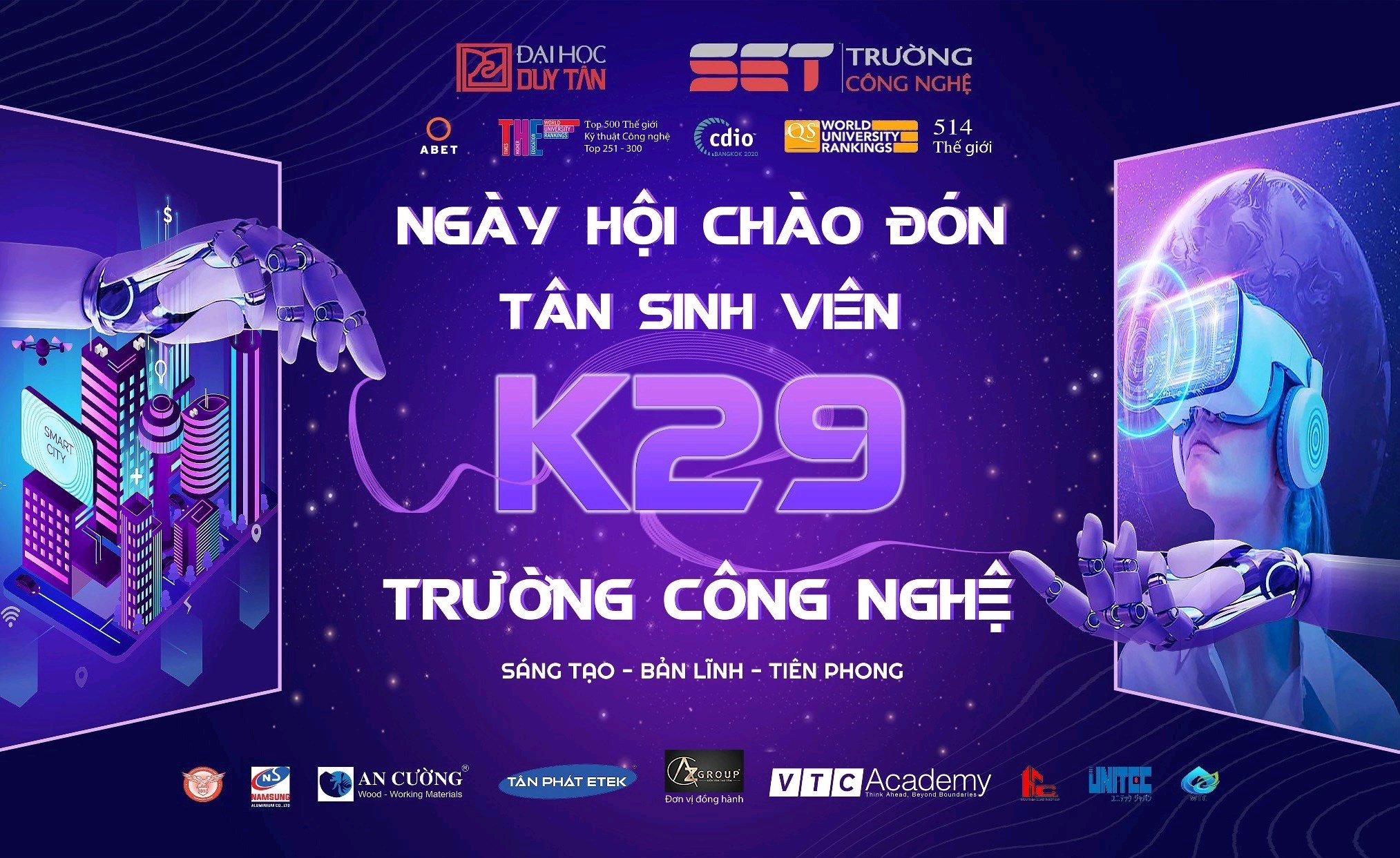 Ngày hội Chào đón Tân sinh viên K29 Trường Công nghệ