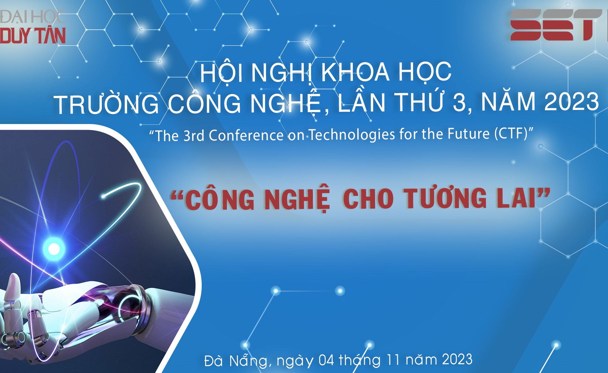 Hội nghị khoa học trường Công nghệ lần thứ 3, năm 2023