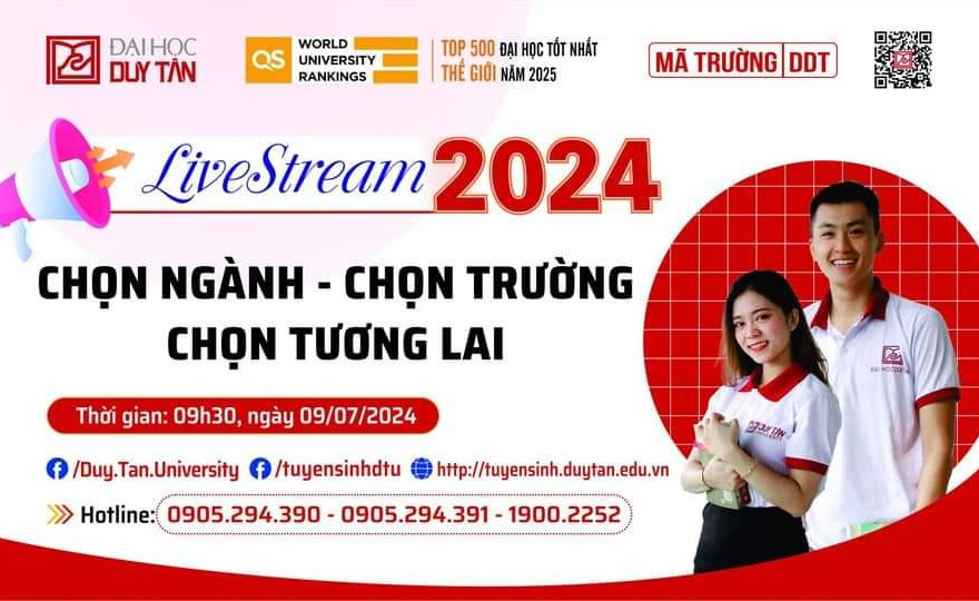 LIVESTREAM ĐẶC BIỆT: CHỌN NGÀNH - CHỌN TRƯỜNG - CHỌN TƯƠNG LAI