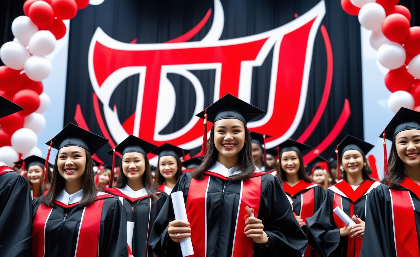 Thông báo tham dự Lễ Trao bằng tốt nghiệp Trường Công nghệ và Kỹ thuật tháng 6 năm 2025.