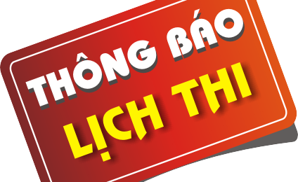 Lịch thi Kết thúc học phần Học kì hè 2024-2025