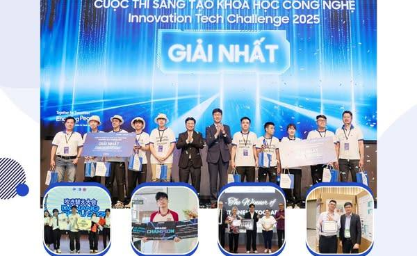 2025: NĂM HỌC VỚI NHIỀU GIẢI NHẤT CỦA SV ĐH DUY TÂN