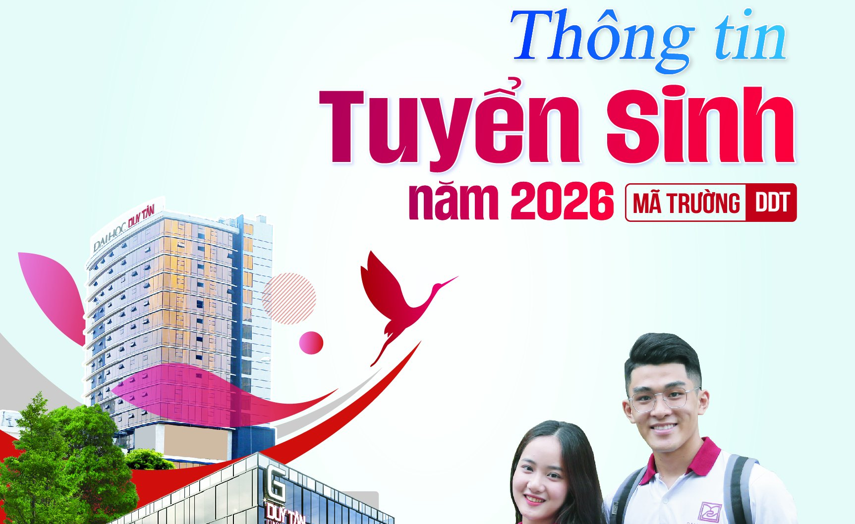 THÔNG TIN TUYỂN SINH ĐẠI HỌC DUY TÂN NĂM 2026