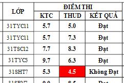 Điểm sát hạch Chứng chỉ Ứng dụng CNTT Nâng cao suất 09h00 ngày 21/12/2025