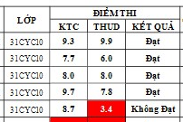 Điểm sát hạch Chứng chỉ Ứng dụng CNTT Cơ bản suất 17h45 ngày 22/01/2026