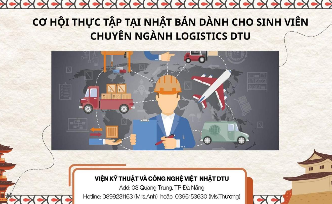 Mở Cánh Cửa Thực Tập Nhật Bản Cho Sinh Viên Logistics DTU