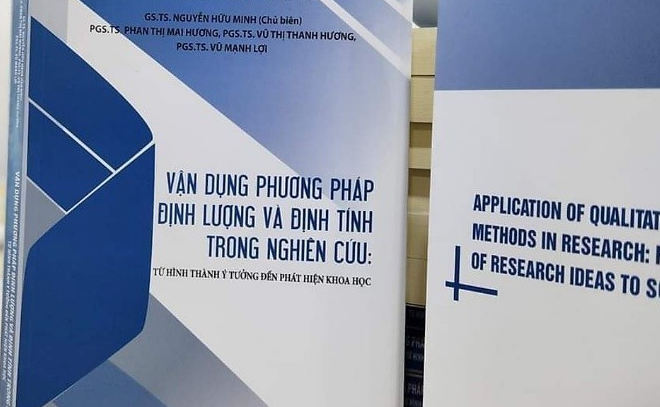 Vận dụng phương pháp định lượng và định tính trong nghiên cứu:  Từ hình thành ý tưởng đến phát hiện khoa học