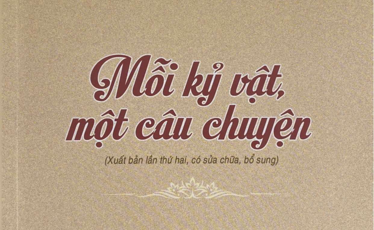 Giới thiệu sách “Mỗi kỷ vật, một câu chuyện”