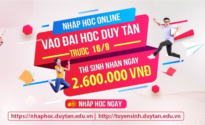 Nhập học trước 24/9 để nhận Voucher trị giá 2.6 triệu đồng