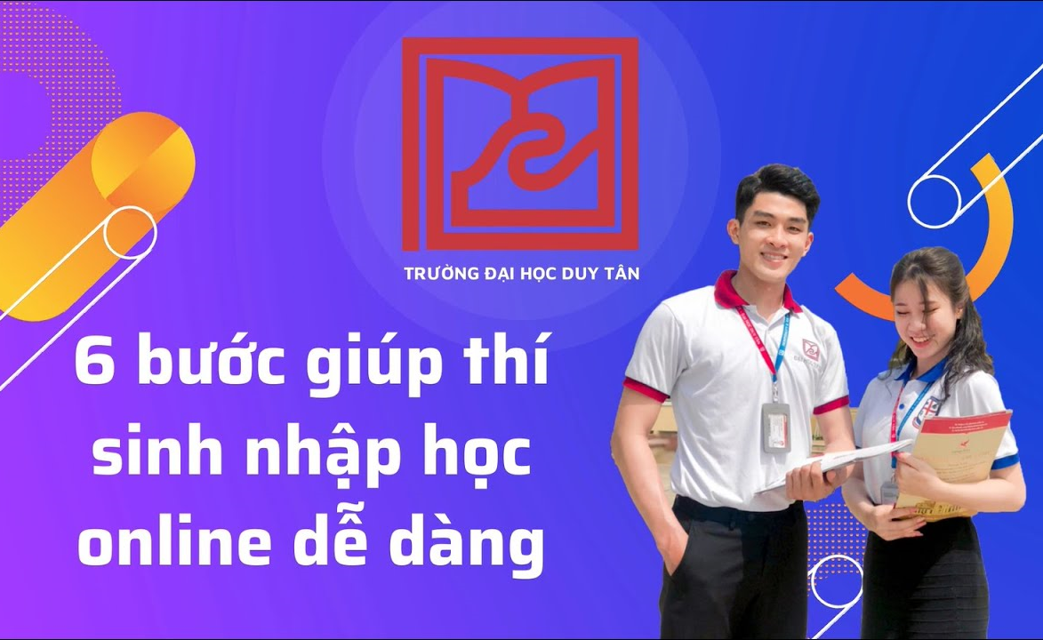 Nhập học ONLINE  vào Đại học Duy Tân  trước 07/09 để nhận ngay 2.6 triệu đồng