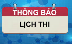 Lịch thi KTHP giai đoạn 2-Tuần 45-47