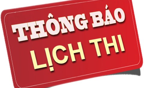 Lịch thi kết thúc học phần giai đoạn 2 học kỳ 1 năm học 2021-2022 ( Dự kiến)